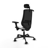 Kontorstol med hovedg�rde Mardos Piqueras y Crespo D036N2H Hvid #4