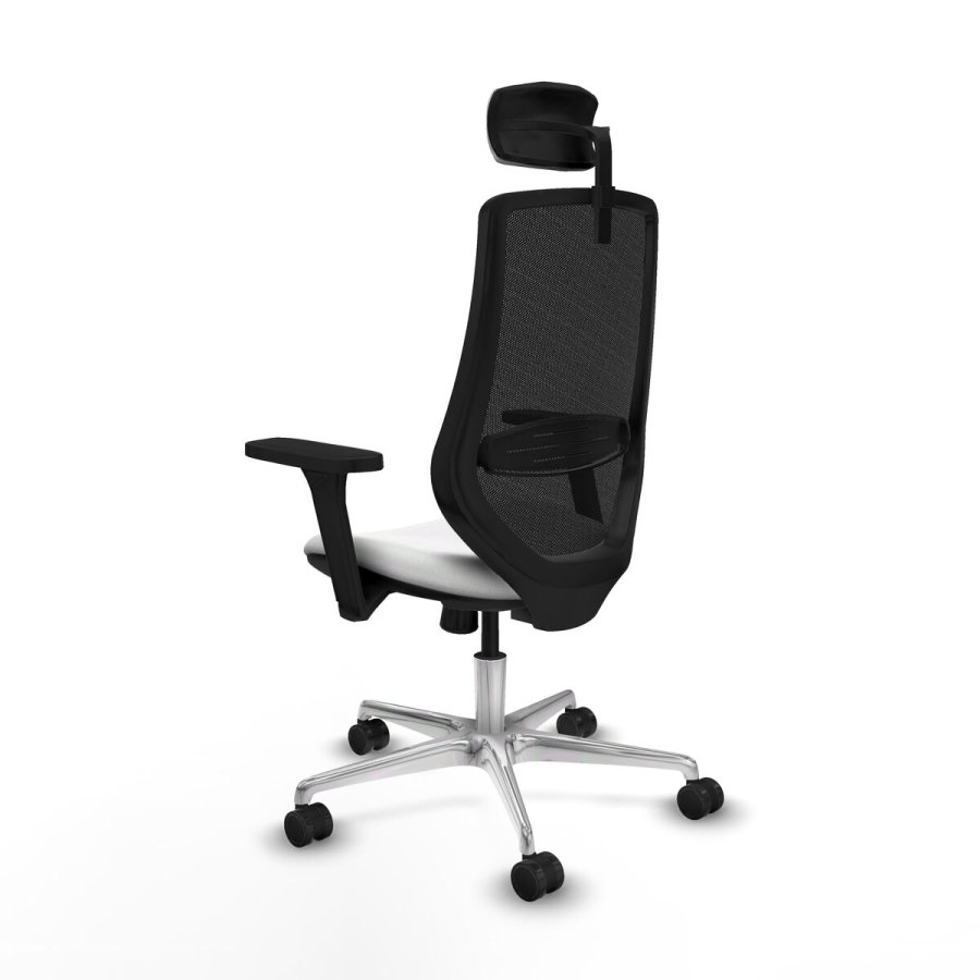 Kontorstol med hovedg�rde Mardos Piqueras y Crespo D086N2W Hvid #4