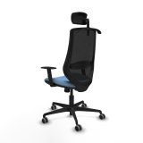 Kontorstol med hovedg�rde Mardos Piqueras y Crespo D036G2H Himmelbl� #4