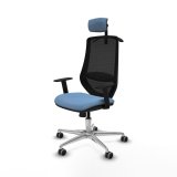 Kontorstol med hovedg�rde Mardos Piqueras y Crespo D086G2H Himmelbl� #2