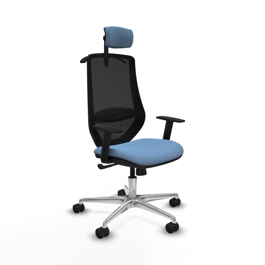 Kontorstol med hovedg�rde Mardos Piqueras y Crespo D086N2H Himmelbl� #1