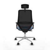 Kontorstol med hovedg�rde Mardos Piqueras y Crespo D086N2H Himmelbl� #5