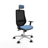 Kontorstol Piqueras y Crespo D086N2W Himmelbl� #1