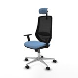 Kontorstol Piqueras y Crespo D086N2W Himmelbl� #2