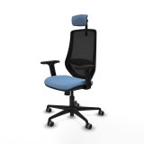 Kontorstol med hovedg�rde Mardos Piqueras y Crespo D036G2W Himmelbl� #2