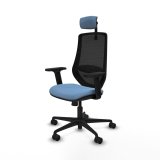 Kontorstol med hovedg�rde Mardos Piqueras y Crespo D036N2W Himmelbl� #2