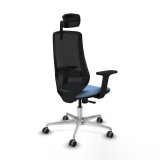 Kontorstol med hovedg�rde Mardos Piqueras y Crespo D086G2W Himmelbl� #6