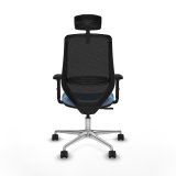 Kontorstol med hovedg�rde Mardos Piqueras y Crespo D086N2H Himmelbl� #5