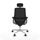 Kontorstol med hovedg�rde Mardos Piqueras y Crespo D086N2W Himmelbl� #5