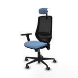 Kontorstol med hovedg�rde Mardos Piqueras y Crespo D036G2W Himmelbl� #2