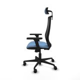 Kontorstol med hovedg�rde Mardos Piqueras y Crespo D036N2W Himmelbl� #2