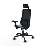 Kontorstol med hovedg�rde Mardos Piqueras y Crespo D036N2W Himmelbl� #3