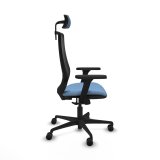 Kontorstol med hovedg�rde Mardos Piqueras y Crespo D036N2W Himmelbl� #6