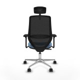 Kontorstol med hovedg�rde Mardos Piqueras y Crespo D086N2W Himmelbl� #5