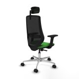 Kontorstol med hovedg�rde Mardos Piqueras y Crespo D086N2W Gr�n #6