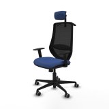 Kontorstol med hovedg�rde Mardos Piqueras y Crespo D036G2H Marinebl� #2