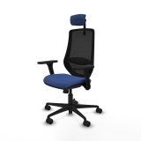 Kontorstol med hovedg�rde Mardos Piqueras y Crespo D036N2W Marinebl� #2