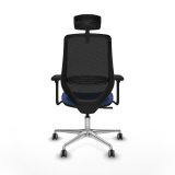 Kontorstol med hovedg�rde Mardos Piqueras y Crespo D086G2H Marinebl� #5