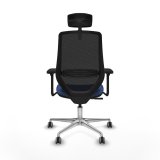 Kontorstol med hovedg�rde Mardos Piqueras y Crespo D086G2W Marinebl� #5