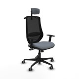 Kontorstol med hovedg�rde Mardos Piqueras y Crespo D036G2H Gr� #1