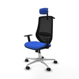 Kontorstol med hovedg�rde Mardos Piqueras y Crespo D086N2H Bl� #2