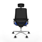 Kontorstol med hovedg�rde Mardos Piqueras y Crespo D086N2H Bl� #5