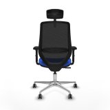 Kontorstol med hovedg�rde Mardos Piqueras y Crespo D086G2W Bl� #5