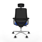 Kontorstol med hovedg�rde Mardos Piqueras y Crespo D086N2H Bl� #5