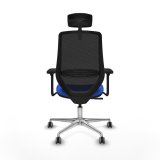 Kontorstol med hovedg�rde Mardos Piqueras y Crespo D086G2W Bl� #5