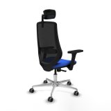 Kontorstol med hovedg�rde Mardos Piqueras y Crespo D086G2W Bl� #6