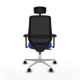 Kontorstol med hovedg�rde Mardos Piqueras y Crespo D086N2H Bl� #5