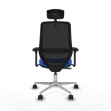 Kontorstol med hovedg�rde Mardos Piqueras y Crespo D086N2W Bl� #5