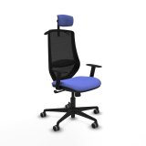 Kontorstol med hovedg�rde Mardos Piqueras y Crespo D036G2H Lysebl� #1