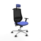 Kontorstol med hovedg�rde Mardos Piqueras y Crespo D086G2H Lysebl� #1