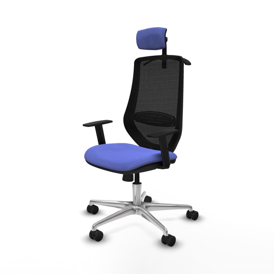 Kontorstol med hovedg�rde Mardos Piqueras y Crespo D086N2H Lysebl� #2