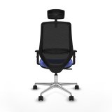 Kontorstol med hovedg�rde Mardos Piqueras y Crespo D086N2H Lysebl� #5