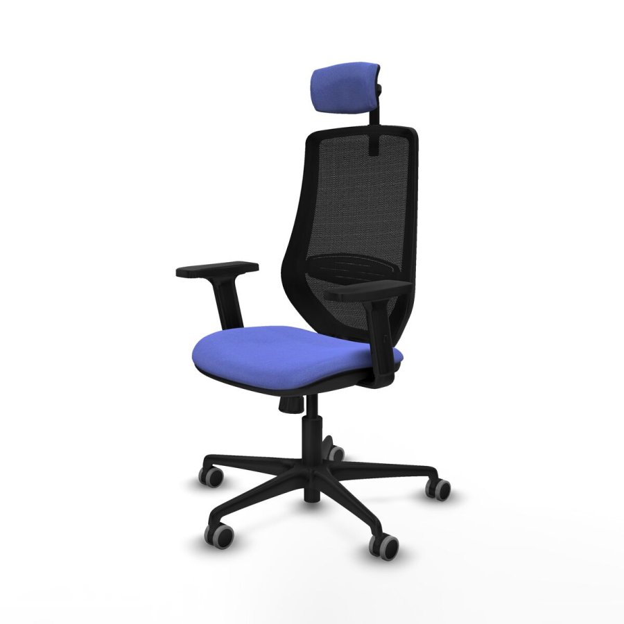 Kontorstol med hovedg�rde Mardos Piqueras y Crespo D036G2W Lysebl� #2