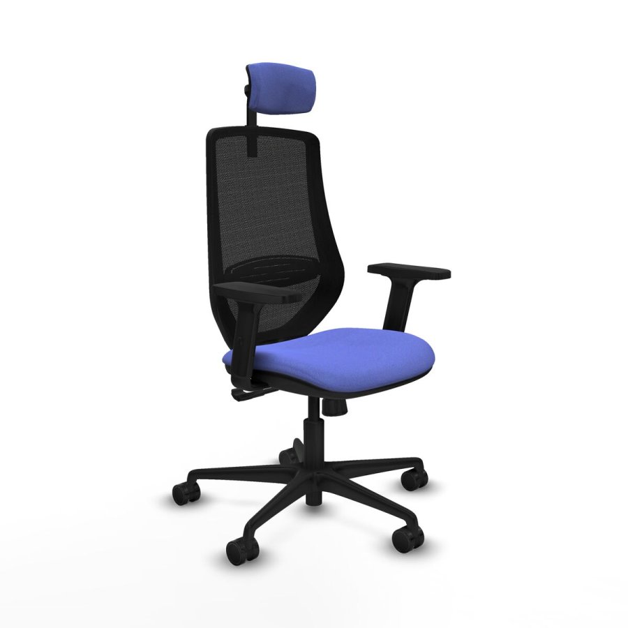 Kontorstol med hovedg�rde Mardos Piqueras y Crespo D036N2W Lysebl� #1