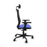 Kontorstol med hovedg�rde Mardos Piqueras y Crespo D036N2W Lysebl� #7