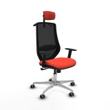 Kontorstol med hovedg�rde Mardos Piqueras y Crespo D086G2H M�rk orange #1