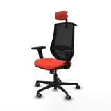 Kontorstol med hovedg�rde Mardos Piqueras y Crespo D036G2H M�rk orange #2