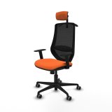 Kontorstol med hovedg�rde Mardos Piqueras y Crespo D036G2H Orange #2