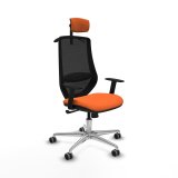 Kontorstol med hovedg�rde Mardos Piqueras y Crespo D086G2H Orange #1