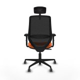 Kontorstol med hovedg�rde Mardos Piqueras y Crespo D036G2H Orange #5