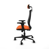 Kontorstol med hovedg�rde Mardos Piqueras y Crespo D036N2W Orange #3