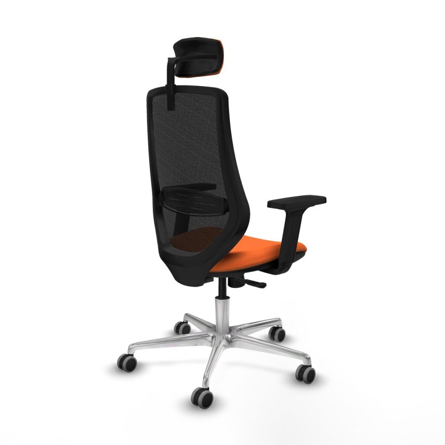 Kontorstol med hovedg�rde Mardos Piqueras y Crespo D086G2W Orange #6