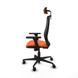 Kontorstol med hovedg�rde Mardos Piqueras y Crespo D036N2W Orange #3