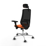 Kontorstol med hovedg�rde Mardos Piqueras y Crespo D086G2W Orange #4