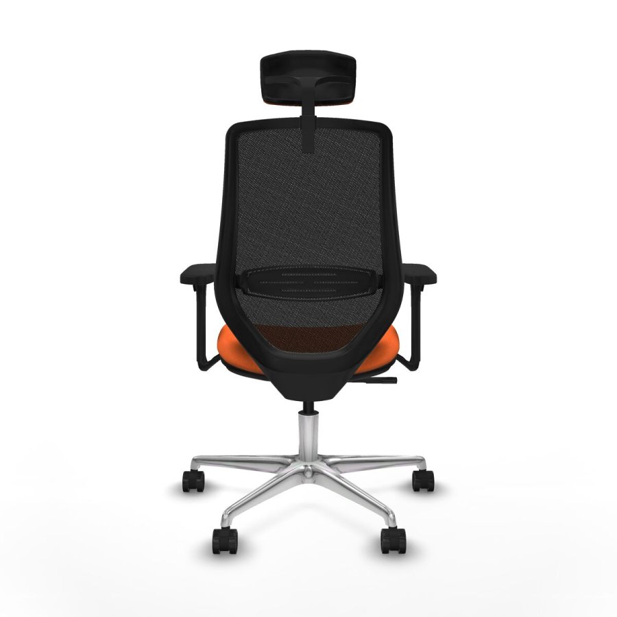 Kontorstol med hovedg�rde Mardos Piqueras y Crespo D086N2W Orange #5