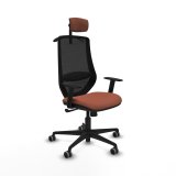 Kontorstol med hovedg�rde Mardos Piqueras y Crespo D036G2H Brun Sort #1